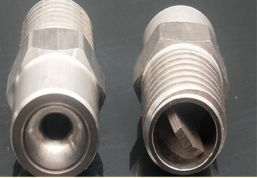 Béc phun nước hình nón đặc cho tháp xử lý khí thải SS304 DN15-DN20